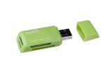 CZYTNIK NATEC MINI ANT 3 SDHC MMC M2 MICRO SD USB 2.0 GREEN