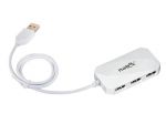 HUB USB NATEC 4-PORT LOCUST USB 2.0 WHITE