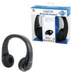 Słuchawki Bluetooth 3.0 LogiLink BT0023, czarne - uszkodzone opakowanie