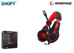 Słuchawki gamingowe Rampage SN-R1 Red/Black Gaming
