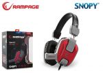 Słuchawki gamingowe Rampage SN-R12 Red/Grey LED Gaming