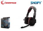 Słuchawki gamingowe Rampage SN-R9 Black/Red Gaming