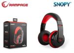 Słuchawki Bluetooth Rampage SN-RBT7 Black/Red Gaming