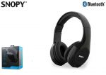 Słuchawki z mikrofonem SNOPY SNX-BT7 Black Bluetooth