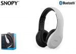 Słuchawki z mikrofonem SNOPY SNX-BT7 White Bluetooth