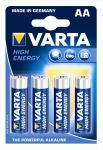 Baterie VARTA High Energy, Mignon LR06/AA - 4 szt