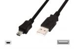 Kabel połączeniowy USB2.0 Canon USB A/miniUSB B 3m Assmann