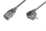 Kabel zasilający Schuko kątowy/IEC C13 M/Ż 5,0m ASSMANN
