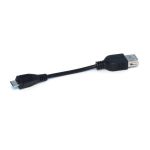 Kabel USB OTG 0.1m BASIC.LNK (USB microB M -> USB AF)