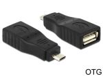 ADAPTER USB MICRO BM->AF USB 2.0 OTG DELOCK (65549)