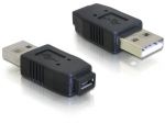 Adapter USB AM->USB MICRO BF (USB 2.0) Delock
