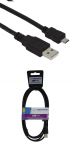 Kabel Micro USB 2.0 A-B M/M 2,0m ESPERANZA |Ekranowany