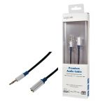 Kabel audio Premium LogiLink BASE15 3,5 mm M/F 1,5m