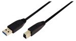Kabel USB 3.0 LogiLink CU0024 A/B 2m