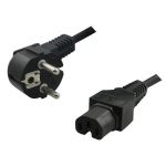 Kabel zasilający LogiLink CP105 Schuko > C15 czarny 2m