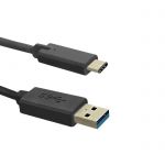 Kabel USB Qoltec  3.1 typC / USB 3.0 AM | 1,0m