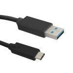 Kabel USB Qoltec 3.1 typ C męski | USB 3.0 A męski | 1.5m