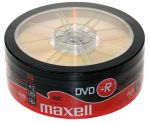 DVD-R MAXELL 4,7 GB 16x SZPINDEL 25