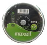 DVD+R MAXELL 4,7GB 16x CAKE 10