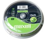 DVD+R DL MAXELL 8,5 GB 8x CAKE 10
