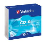 CD-R Verbatim 52x 700MB (Slim 10) EXTRA PROTECTION