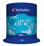 CD-R Verbatim 52x 700MB (Cake 100) CRYSTAL