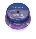 DVD+R Verbatim 16x 4.7GB (Cake 25) MATT SILVER