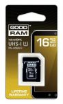 MicroSDHC GOODRAM 8GB Class10 UHS I + Adapter RETAIL10
