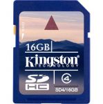 KINGSTON Secure Digital 16 GB Class-4 SDHC