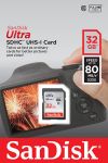 Karta pamięci SDHC SanDisk ULTRA SDHC 32 GB 80 MB/s UHS-I class 10