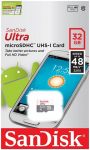 Karta pamięci microSDHC SanDisk ULTRA ANDROID 32 GB  48 MB/s Class 10 UHS-I