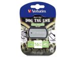 Pendrive Verbatim 16GB DOG TAG USB 2.0