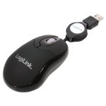 Mini mysz optyczna ID0016 LogiLink USB, zwijany kabel