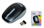 Mysz bezprzewodowa MSONIC 3 przyciski 1000dpi MX707K czarno-szara