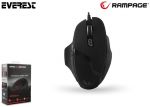 Mysz Rampage SMX-R7 Black 4000DPI Avago 3050 5 LED