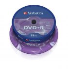 DVD+R VERBATIM 4,7GB X16 (25 CAKE)