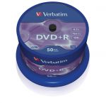 DVD+R VERBATIM 4,7GB X16 (50 CAKE)