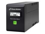 UPS POWER WALKER LINE-INTERACTIVE 600VA 3X IEC 230V, PURE SINE WAVE, RJ11/45 IN/OUT, USB, LCD