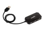 HUB USB NATEC 4-PORT LOCUST USB 2.0 BLACK