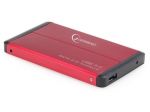 KIESZEŃ HDD ZEWNĘTRZNA SATA GEMBIRD 2.5\" USB 3.0 RED