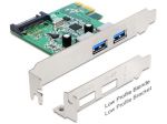 KARTA PCI EXPRESS-USB 3.0 2-PORT DELOCK 89356