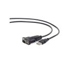 ADAPTER USB-SERIAL 9PIN GEMBIRD WIN8 CZARNY