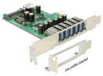 KARTA PCI EXPRESS-USB 3.0 6-PORT + 1X INTERNAL USB 3.0 DELOCK
