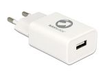 ŁADOWARKA ADAPTER NAPIĘCIA 230V-USB 5V/9V/12V QUALCOMM QUICK CHARGE 2.0 WHITE DELOCK