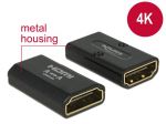 ADAPTER HDMI(F)->HDMI(F) HIGH SPEED ETHERNET 4K ŁĄCZNIK-BECZKA  DELOCK