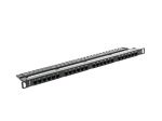 PATCH PANEL 24 PORT 0.5U KAT.5E CZARNY LANBERG