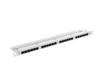 PATCH PANEL 24 PORT 0.5U KAT.6 SZARY LANBERG