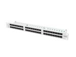 PATCH PANEL 48 PORT 1U KAT.6 SZARY LANBERG