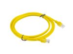 PATCHCORD KAT5E 2M ŻÓŁTY LANBERG